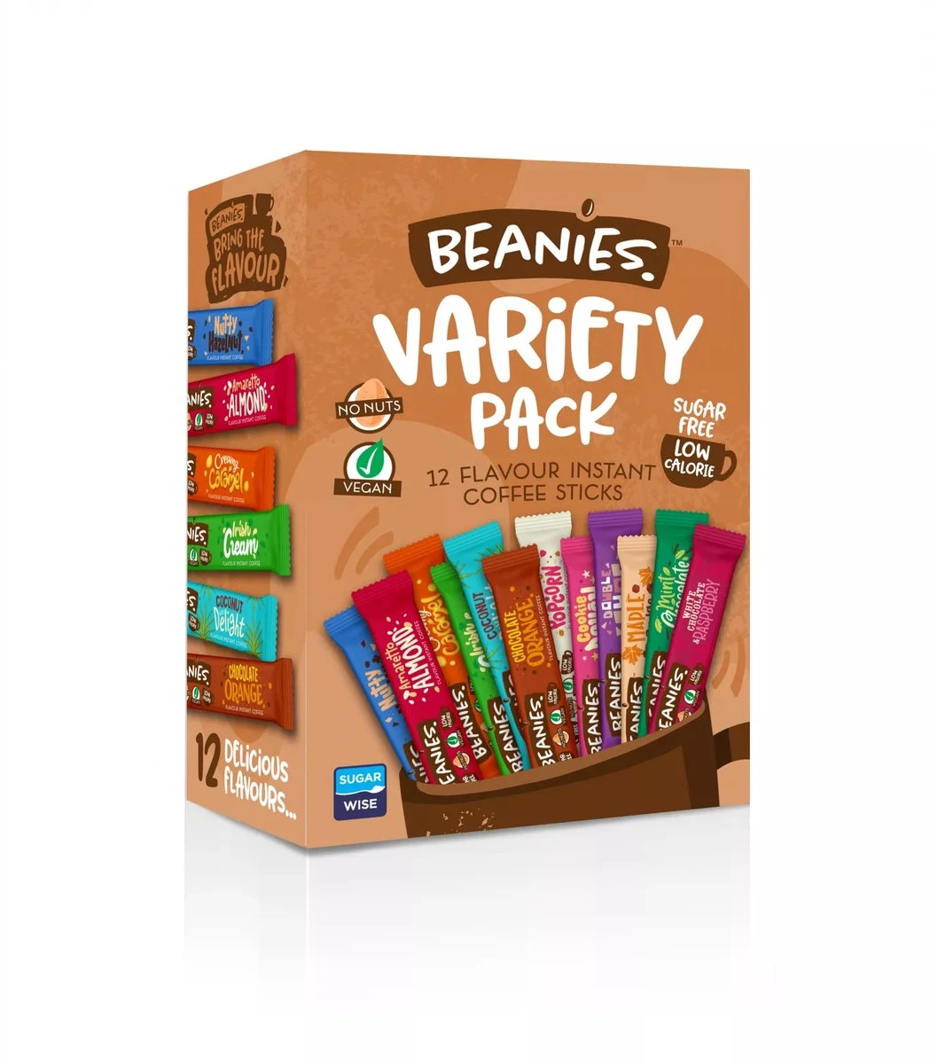Beanies - instant koffie - variety pack - koffie - flavoured - oploskoffie - 12 sticks - kado - koffie kado - koffie smaakjes Beanies - Instant Koffie - Variety Pack - Koffie - Flavoured - Oploskoffie - 12 Sticks - Kado - Koffie Kado - Koffie Smaakjes -LAVAZZA Winkel 1049x1200 2