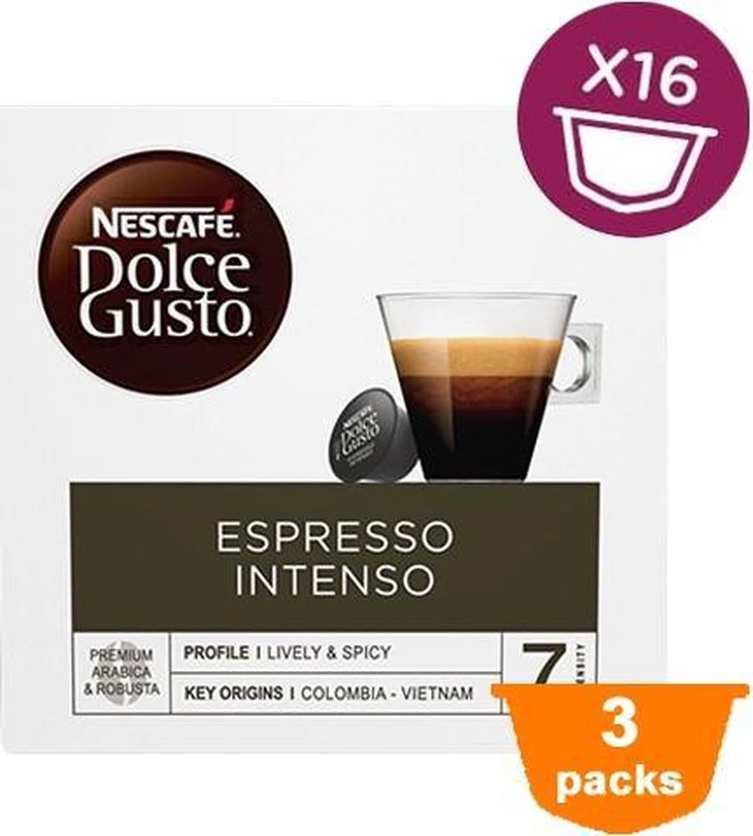 Nescafé Dolce Gusto Espresso Intenso Cups - 3 x 16 stuks Nescafé Dolce Gusto Espresso Intenso Cups - 3 X 16 Stuks -LAVAZZA Winkel 1082x1200 2