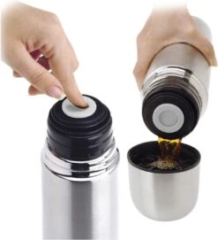 Excellent Houseware KOOPMAN Thermoskan Bullet 1 Liter RVS -LAVAZZA Winkel 1095x1200