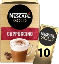 Nescafé Gold Cappuccino Oploskoffie - Ongezoet - 6 Doosjes à 10 Zakjes -LAVAZZA Winkel 1110x1200 2