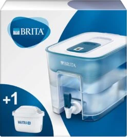 BRITA - Waterfilterkan Flow Cool - Blauw - 8,2L -LAVAZZA Winkel 1112x1200