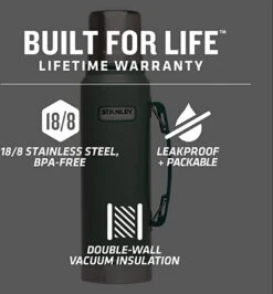 Stanley The Legendary Classic Bottle 2.3L Hammertone Green -LAVAZZA Winkel 1113x1200 8