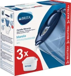BRITA - Waterfilterkan Marella Cool - Blauw - 2,4L + 3 MAXTRA+ Waterfilterpatronen 6 BRITA - Waterfilterkan Marella Cool - Blauw - 2,4L + 3 MAXTRA+ Waterfilterpatronen -LAVAZZA Winkel 1114x1200 9