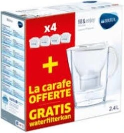 BRITA Waterfilterbundel Marella Cool White + 4 MAXTRA+ Filterpatronen 8 BRITA Waterfilterbundel Marella Cool White + 4 MAXTRA+ Filterpatronen -LAVAZZA Winkel 1122x1200