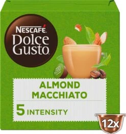 Nescafé Dolce Gusto Almond Macchiato Capsules - Vegan Koffie - 36 Koffiecups -LAVAZZA Winkel 1126x1200 1