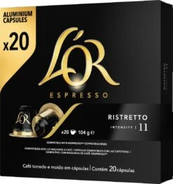 L'OR Espresso Ristretto Koffiecups - Intensiteit 11/12 - 10 X 20 Capsules -LAVAZZA Winkel 1128x1200 2
