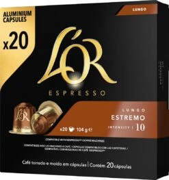 L'OR Lungo Estremo (10) - 10 X 20 Koffiecups -LAVAZZA Winkel 1128x1200 6