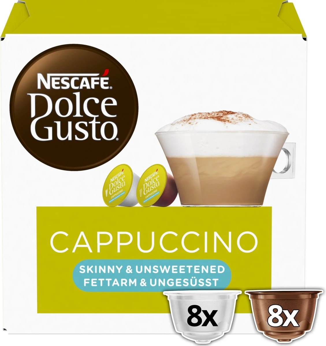 Nescafé Dolce Gusto Cappuccino Light capsules - 48 koffiecups Nescafé Dolce Gusto Cappuccino Light Capsules - 48 Koffiecups -LAVAZZA Winkel 1129x1200 3