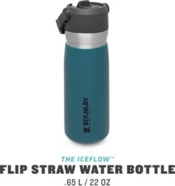 Stanley The IceFlow™ Flip Straw Water Bottle 0,65L - Thermosfles - Saffron -LAVAZZA Winkel 1130x1200