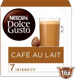 Nescafé Dolce Gusto - Capsules - Cafe Au Lait - 48 Koffiecups - Geschikt Voor 24 Koppen Koffie -LAVAZZA Winkel 1132x1200 2