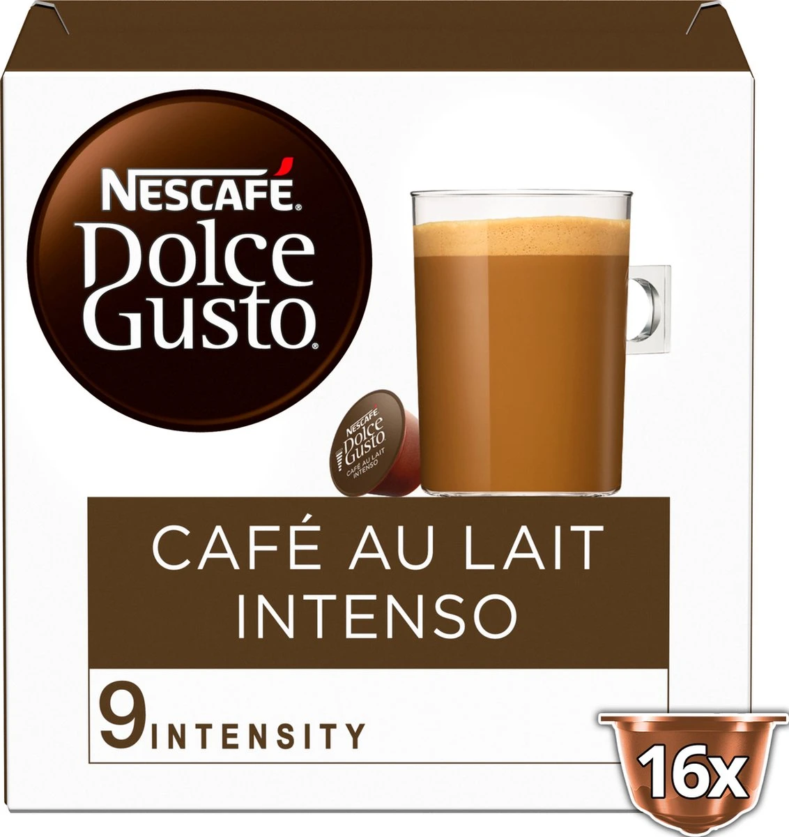 Nescafé Dolce Gusto Cafe au Lait Intenso capsules - 48 koffiecups Nescafé Dolce Gusto Cafe Au Lait Intenso Capsules - 48 Koffiecups -LAVAZZA Winkel 1132x1200 3