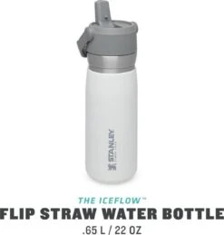 Stanley The IceFlow™ Flip Straw Water Bottle 0,65L - Thermosfles - Saffron -LAVAZZA Winkel 1145x1200