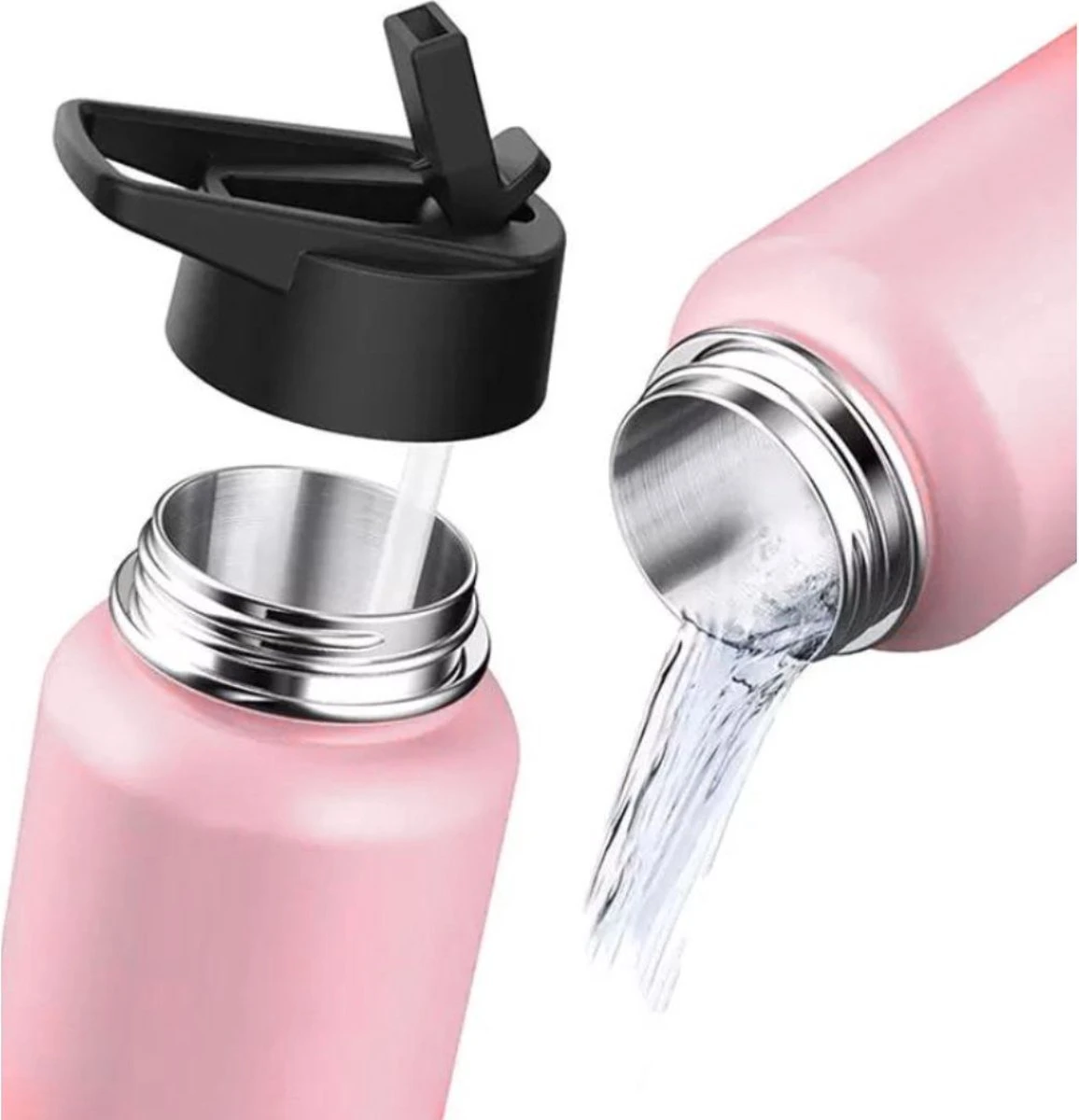 Thermosfles - Pastel Pink - 1 Liter - Extra Dop Met Rietje & Drinktuit - Thermosflessen - Isoleerfles - BPA vrij - Lekvrij - Thermosfles 1 liter - Isoleerfles 1 liter - Thermoskan - Isoleerbeker - Thermosbeker Thermosfles - Pastel Pink - 1 Liter - Extra Dop Met Rietje & Drinktuit - Thermosflessen - Isoleerfles - BPA Vrij - Lekvrij - Thermosfles 1 Liter - Isoleerfles 1 Liter - Thermoskan - Isoleerbeker - Thermosbeker -LAVAZZA Winkel 1156x1200 8