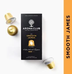 Aroma Club - Nespresso Compatible Capsules (120 St.) - No. 2 Smooth James - Intensiteit 3/5 - Espresso & Lungo - 100% Aluminium Koffiecups -LAVAZZA Winkel 1160x1200 4