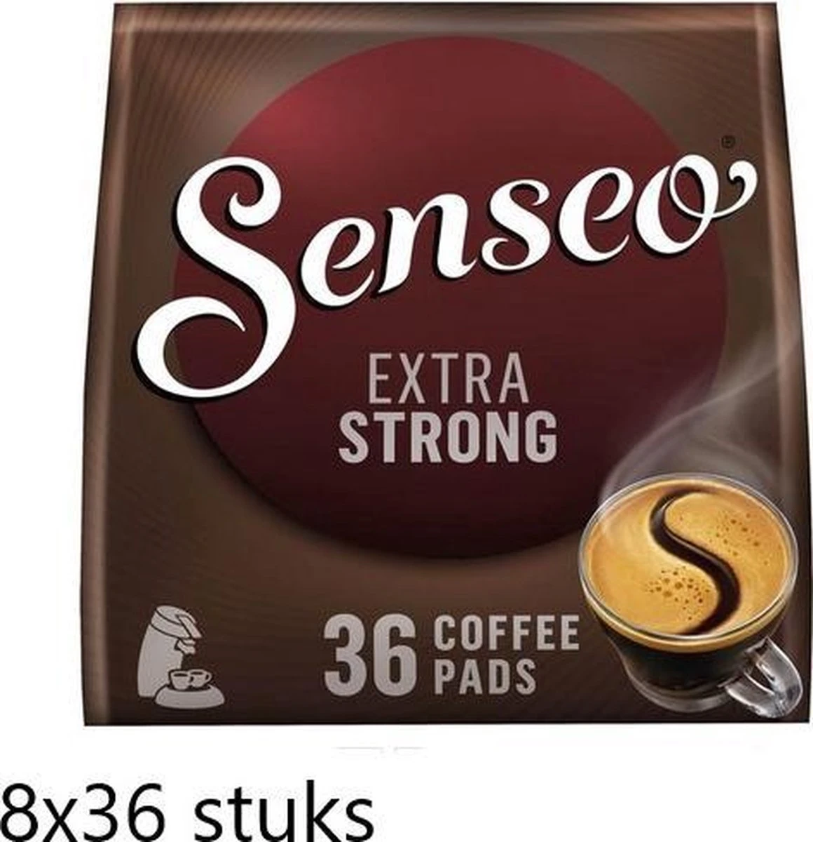 Senseo Base Extra Strong koffiepads - 8 x 36 pads Senseo Base Extra Strong Koffiepads - 8 X 36 Pads -LAVAZZA Winkel 1160x1200 6