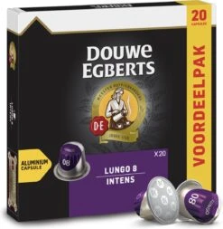 Douwe Egberts Lungo Intens Koffiecups - Intensiteit 8/12 - 10 X 20 Capsules -LAVAZZA Winkel 1170x1200 1