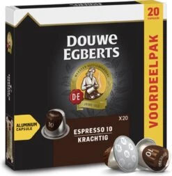 Douwe Egberts Espresso Krachtig Koffiecups - Intensiteit 10/12 - 10 X 20 Capsules -LAVAZZA Winkel 1171x1200 2