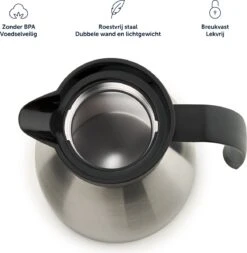 Blumtal Thermoskan Carla - Hoogwaardige Thermosfles - Voor Warme Dranken - Donkergroen -LAVAZZA Winkel 1173x1200 3