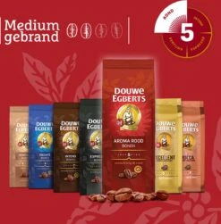 Douwe Egberts Aroma Rood Koffiebonen - 6 X 500 Gram -LAVAZZA Winkel 1181x1200 1