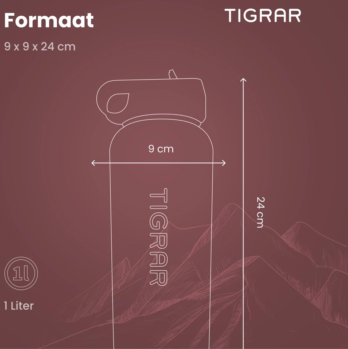 Tigrar - Waterfles met rietje - drinkfles 1 liter - Thermosfles - RVS - Rood - incl. extra dop, 3 rietjes en reiniger Tigrar - Waterfles Met Rietje - Drinkfles 1 Liter - Thermosfles - RVS - Rood - Incl. Extra Dop, 3 Rietjes En Reiniger -LAVAZZA Winkel 1198x1200 1