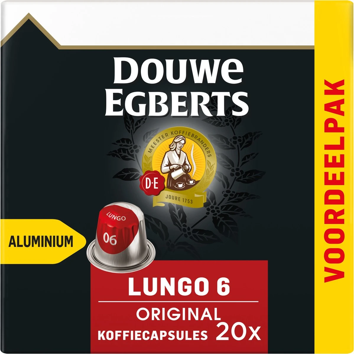 Douwe Egberts Lungo Original Koffiecups - Intensiteit 6/12 - 10 x 20 capsules Douwe Egberts Lungo Original Koffiecups - Intensiteit 6/12 - 10 X 20 Capsules -LAVAZZA Winkel 1198x1200 16