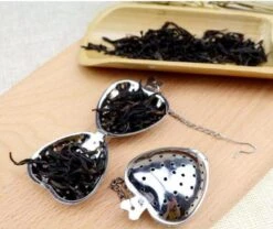 Merkloos RVS Thee Ei Hartje | Theefilter Mannetje | Losse Theezeef | Kruidenhart | Zeef | Tang | Infuser | Thee Ei | RVS | 1 Stuks -LAVAZZA Winkel 1200x1010