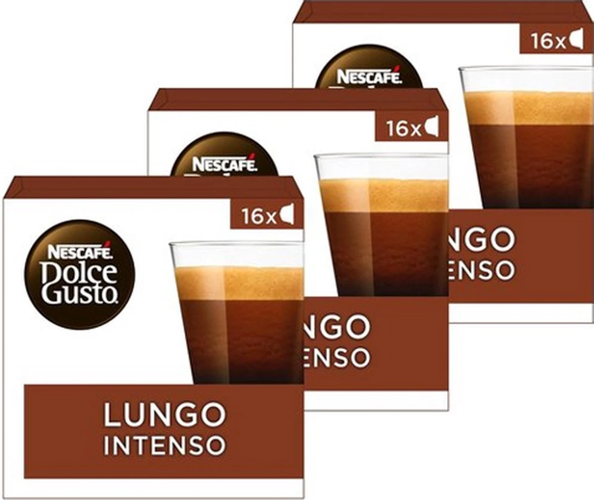 Nescafé Dolce Gusto Lungo Intenso capsules - 48 koffiecups Nescafé Dolce Gusto Lungo Intenso Capsules - 48 Koffiecups -LAVAZZA Winkel
