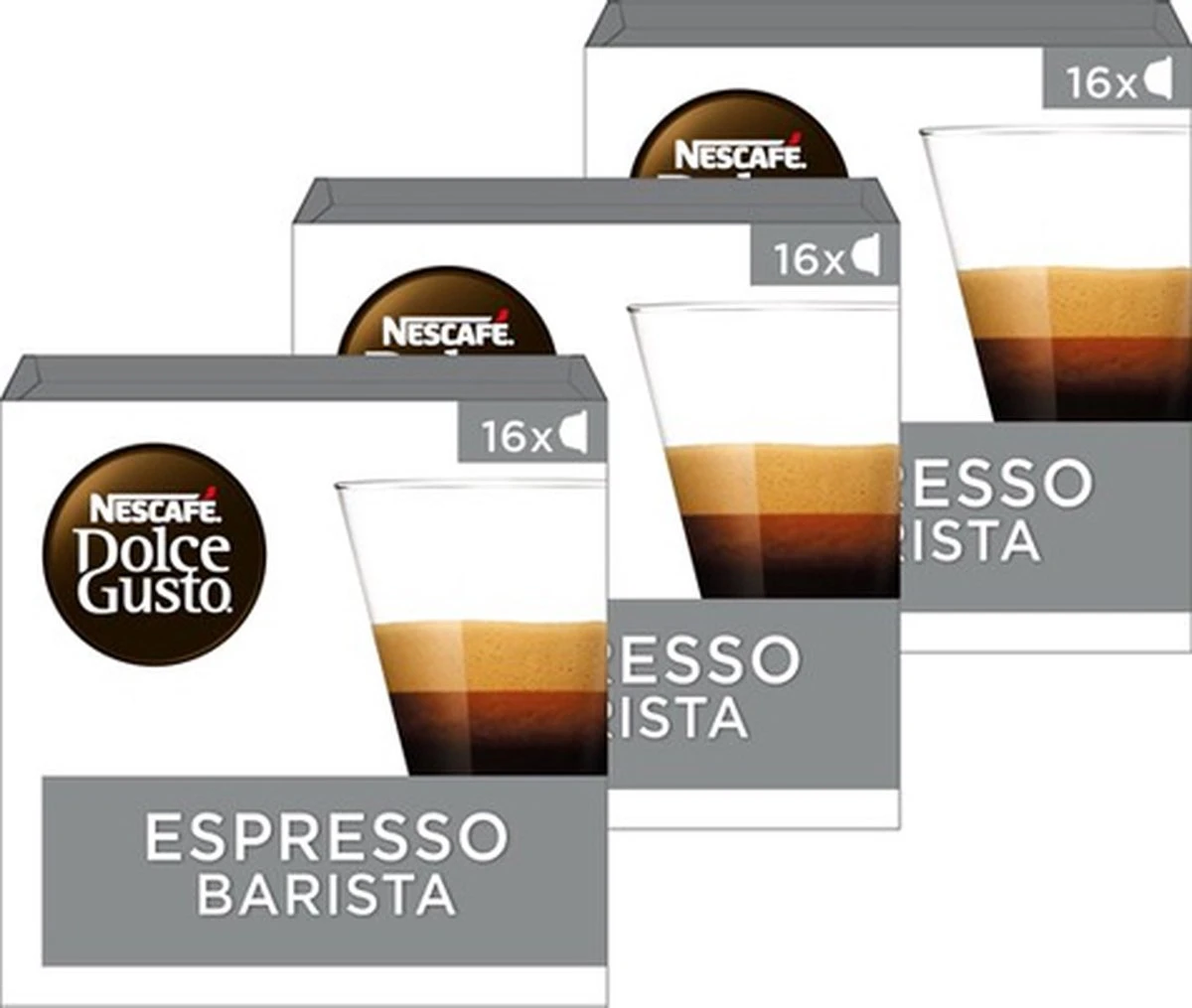 Nescafé Dolce Gusto Ristretto Barista capsules - 48 koffiecups Nescafé Dolce Gusto Ristretto Barista Capsules - 48 Koffiecups -LAVAZZA Winkel