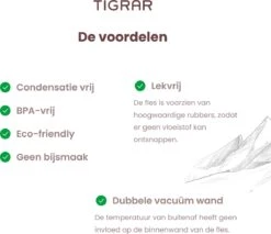 Tigrar - Waterfles Met Rietje - Drinkfles 1 Liter - Thermosfles - RVS - Rood - Incl. Extra Dop, 3 Rietjes En Reiniger 9 Tigrar - Waterfles Met Rietje - Drinkfles 1 Liter - Thermosfles - RVS - Rood - Incl. Extra Dop, 3 Rietjes En Reiniger -LAVAZZA Winkel 1200x1035 1