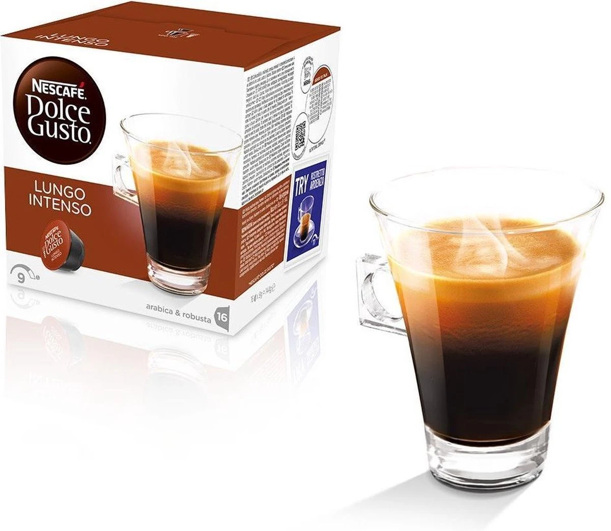Nescafé Dolce Gusto Lungo Intenso capsules - 48 koffiecups Nescafé Dolce Gusto Lungo Intenso Capsules - 48 Koffiecups -LAVAZZA Winkel