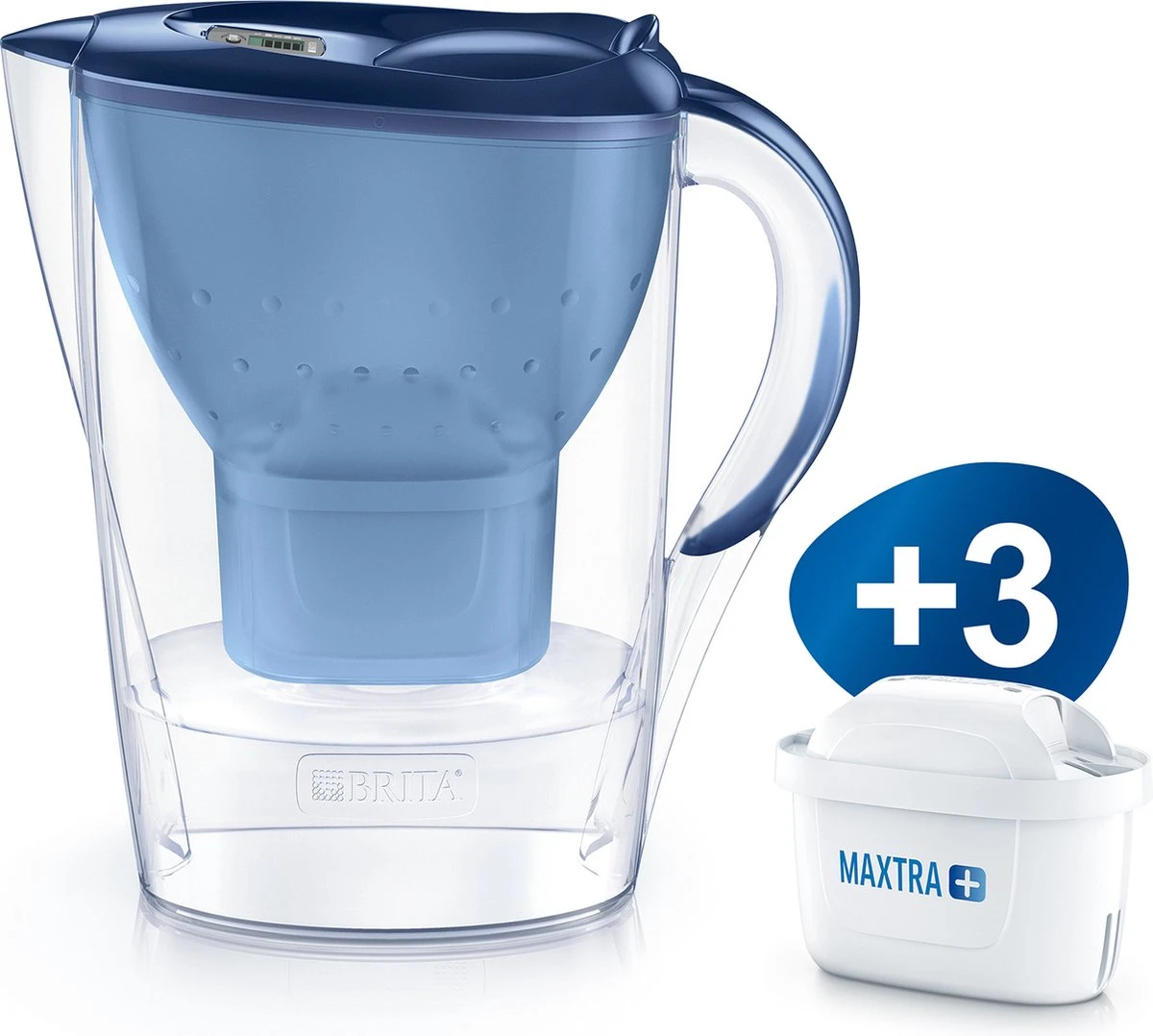 BRITA - Waterfilterkan Marella Cool - Blauw - 2,4L + 3 MAXTRA+ Waterfilterpatronen BRITA - Waterfilterkan Marella Cool - Blauw - 2,4L + 3 MAXTRA+ Waterfilterpatronen -LAVAZZA Winkel 1200x1078 2
