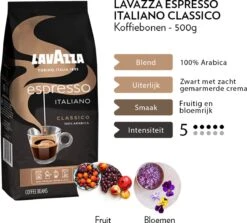 Lavazza Espresso Italiano Classico Koffiebonen - 500 Gram X4 -LAVAZZA Winkel 1200x1082 5