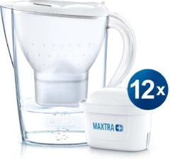 BRITA - Waterfilterkan Marella Cool - Wit - 2,4L + 12 MAXTRA+ Waterfilterpatronen -LAVAZZA Winkel 1200x1087