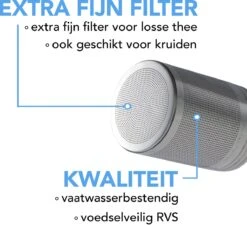 PrimeAmbition - 2 Stuks Theezeef En Theetip Voor Losse Thee - Extra Fijne Filter - Thee Ei Set Met Schoteltje Voor Theezakjes -LAVAZZA Winkel 1200x1092 1
