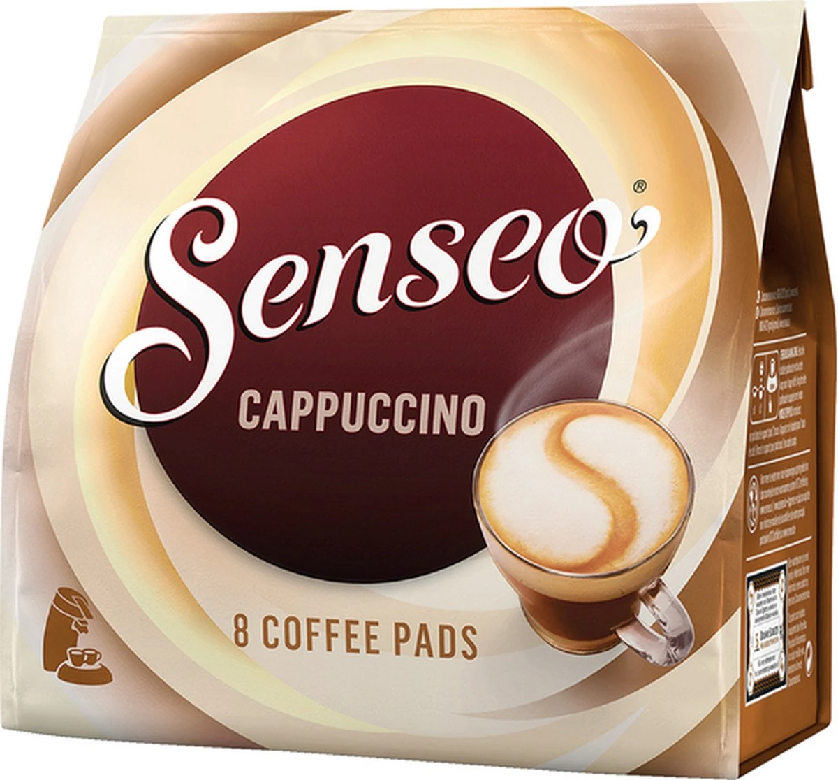 Senseo Cappuccino Koffiepads - 2/9 Intensiteit - 10 x 8 pads Senseo Cappuccino Koffiepads - 2/9 Intensiteit - 10 X 8 Pads -LAVAZZA Winkel 1200x1116 2