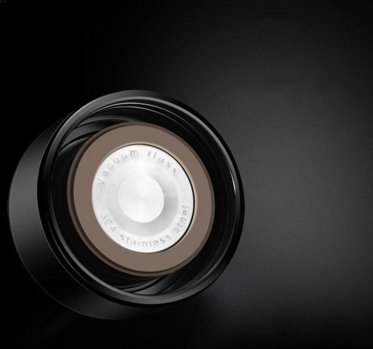 Thermosfles 500 ml - Met thee filter - Mat Zwart Thermosfles 500 Ml - Met Thee Filter - Mat Zwart -LAVAZZA Winkel