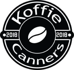 KoffieCanners Koffie Bewaarbus Luchtdicht Met CO2 Uitlaat Voor 600 Gram - Koffieblik Matzwart -LAVAZZA Winkel 1200x1137 1