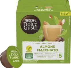 Nescafé Dolce Gusto Almond Macchiato Capsules - Vegan Koffie - 36 Koffiecups -LAVAZZA Winkel 1200x1151 4