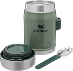 Stanley The Legendary Food Jar + Spork 0,4L - Thermosfles - Hammertone Green -LAVAZZA Winkel 1200x1160