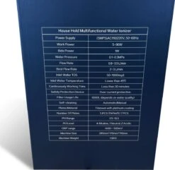 Basisch Water Generator | Water Ionisator En Zuivering | Actief Koolstoffilter | Phipower 10 Basisch Water Generator | Water Ionisator En Zuivering | Actief Koolstoffilter | Phipower -LAVAZZA Winkel 1200x1172