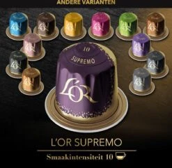 L'OR Espresso Supremo Koffiecups - Intensiteit 10/12 - 10 X 10 Capsules 9 L'OR Espresso Supremo Koffiecups - Intensiteit 10/12 - 10 X 10 Capsules -LAVAZZA Winkel 1200x1173 3