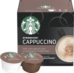 Starbucks By Dolce Gusto Cappuccino Capsules - 36 Koffiecups 2 Starbucks By Dolce Gusto Cappuccino Capsules - 36 Koffiecups -LAVAZZA Winkel 1200x1179 2