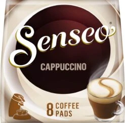 Senseo Cappuccino Koffiepads - 2/9 Intensiteit - 10 X 8 Pads 7 Senseo Cappuccino Koffiepads - 2/9 Intensiteit - 10 X 8 Pads -LAVAZZA Winkel 1200x1181 5