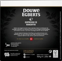 Douwe Egberts Espresso Krachtig Koffiecups - Intensiteit 10/12 - 10 X 20 Capsules -LAVAZZA Winkel 1200x1184 9