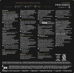 L'OR Lungo Profondo Koffiecups - Intensiteit 8/12 - 10 X 20 Capsules -LAVAZZA Winkel 1200x1186 12