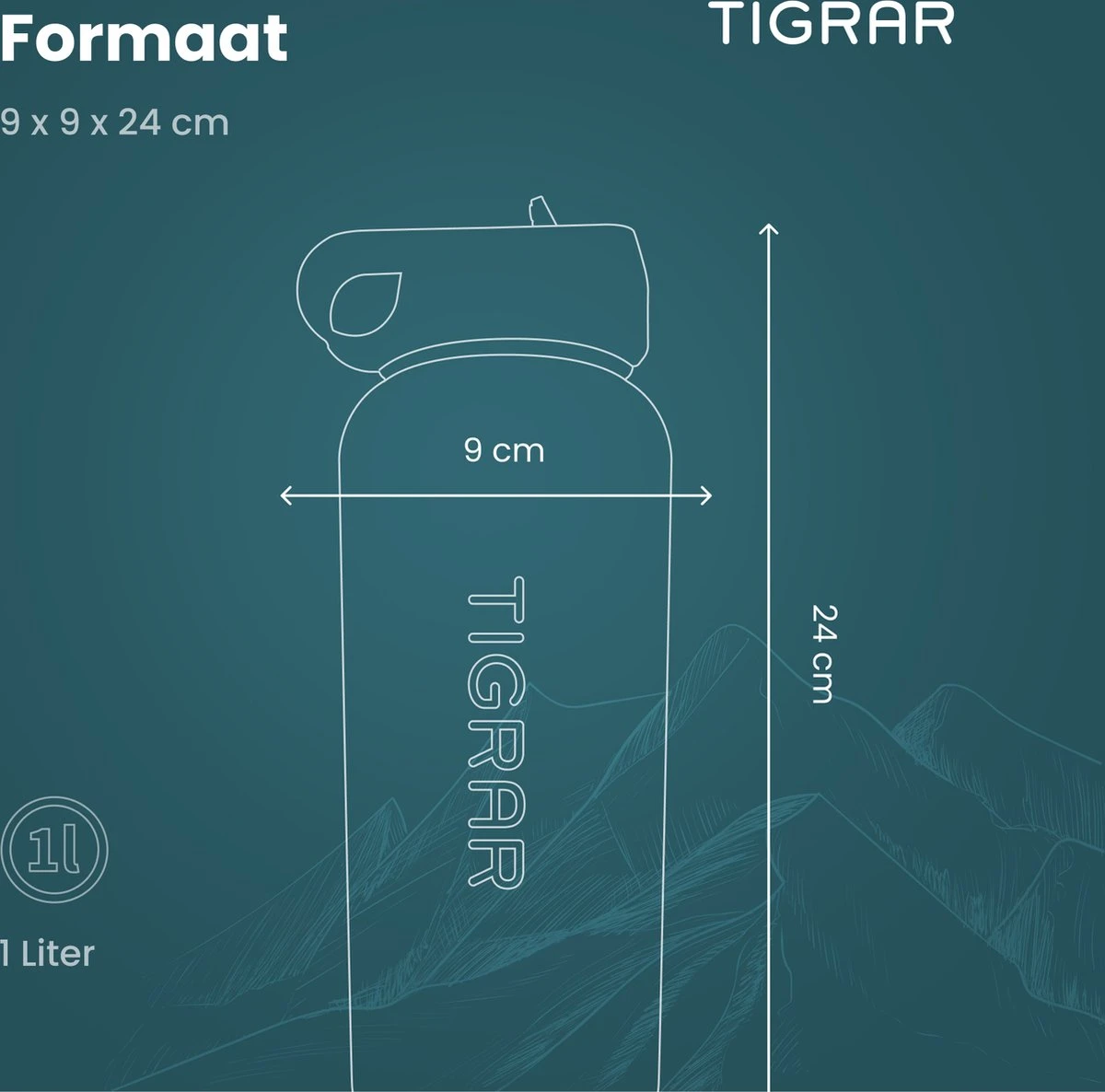 Tigrar - Waterfles - Drinkfles - Thermosfles 1 liter dubbelwandig - RVS - (Staal) Blauw - incl. extra dop 3 rietjes en reiniger Tigrar - Waterfles - Drinkfles - Thermosfles 1 Liter Dubbelwandig - RVS - (Staal) Blauw - Incl. Extra Dop 3 Rietjes En Reiniger -LAVAZZA Winkel 1200x1186 2