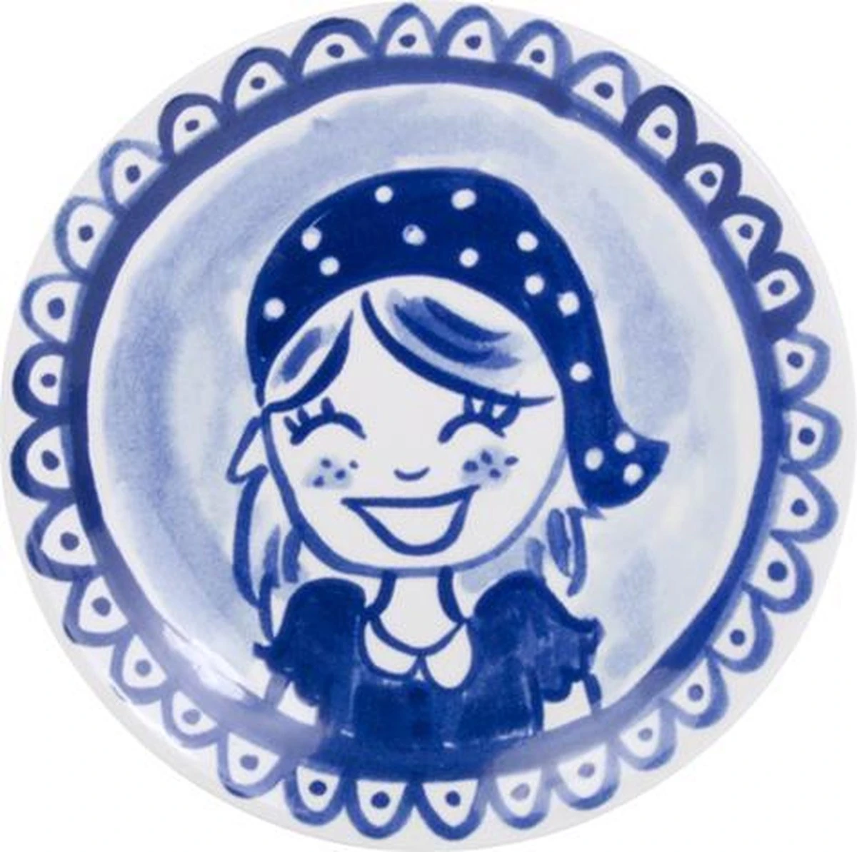 Blond Amsterdam Delfts Blond bordje meisje - Ø 12 cm Blond Amsterdam Delfts Blond Bordje Meisje - Ø 12 Cm -LAVAZZA Winkel 1200x1194 2