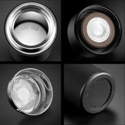 Thermosfles 500 Ml - Met Thee Filter - Mat Zwart 8 Thermosfles 500 Ml - Met Thee Filter - Mat Zwart -LAVAZZA Winkel 1200x1198 14