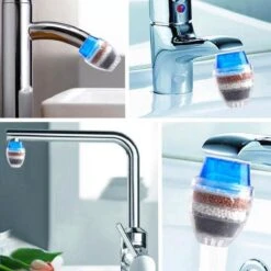 Waterfilter Voor Op De Kraan - 2 Stuks - Zuiver Water - Waterontkalker - Waterzuivering - Kraanfilter - Waterontharder - Blauw -LAVAZZA Winkel 1200x1200 114