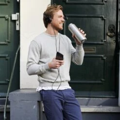 Mepal – Isoleerfles Ellipse 900 Ml – Houdt Je Drankje 12 Uur Warm En 24 Uur Koud – Natural Brushed – Geschikt Voor Bruiswater – Thermosfles – Lekdicht -LAVAZZA Winkel 1200x1200 245